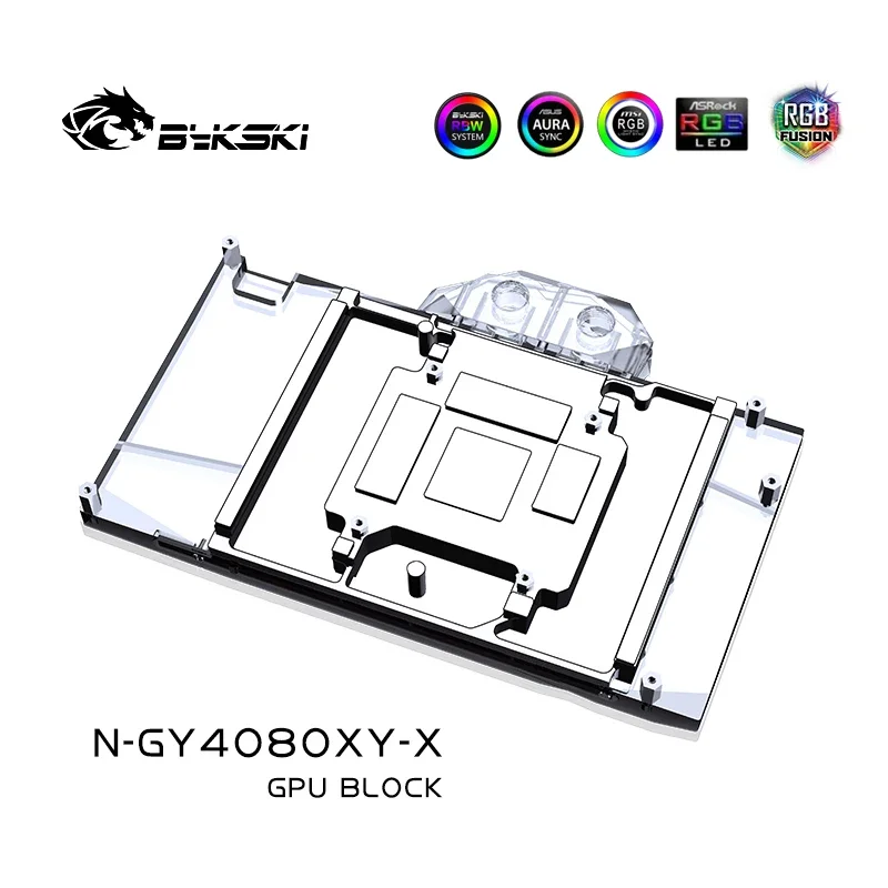 Bloco de GPU Bykski para GALAX - Rtx 4080 Water Cooling Block avaliação e preço